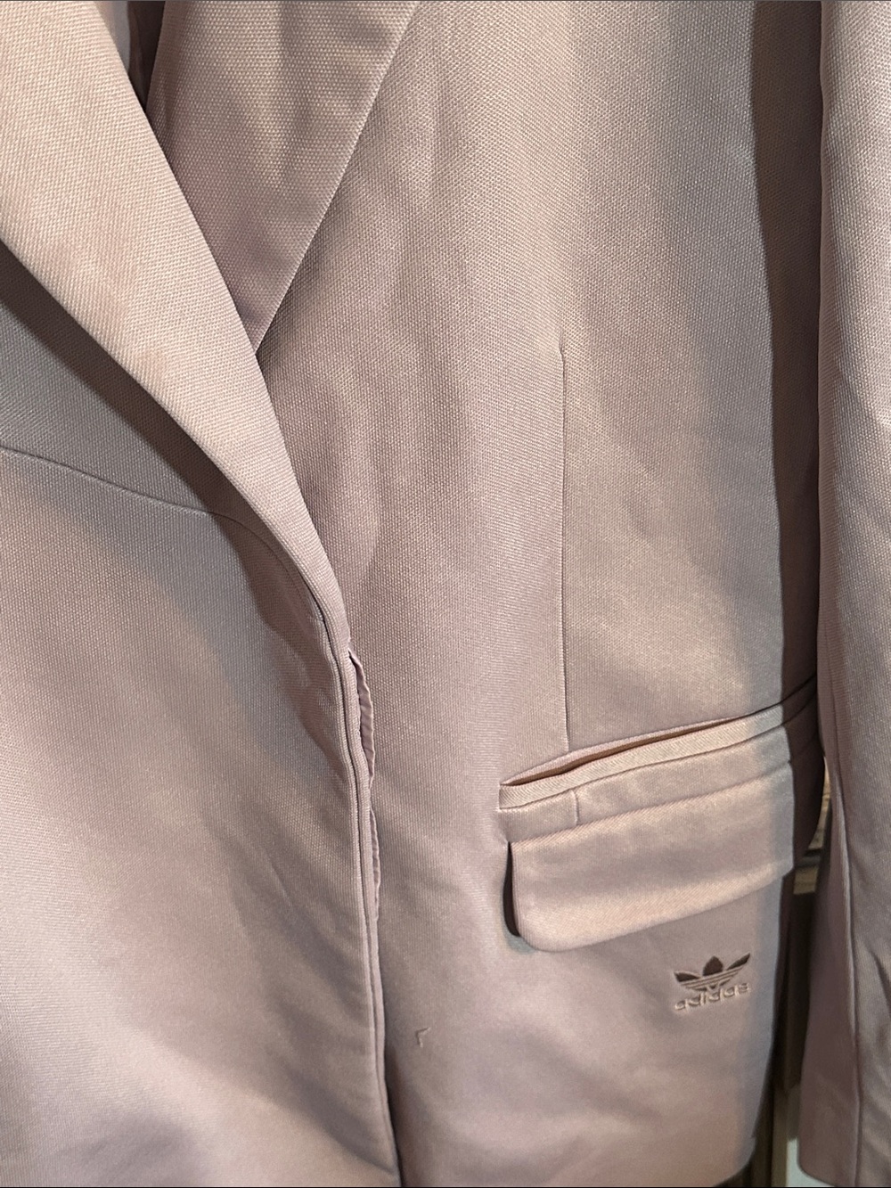 adidas Women's Lavender Blazer Jacket - Picture 11 of 14